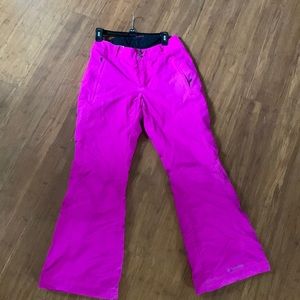 Columbia pink snow/ski pants sizeS